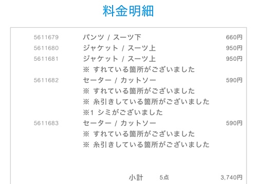 リネット　料金
