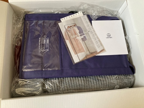 リネット　衣類が届く